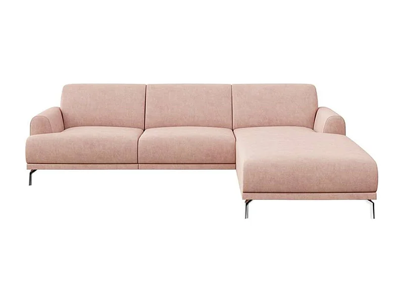 Puzo chaise longue bank rechts vuilrood