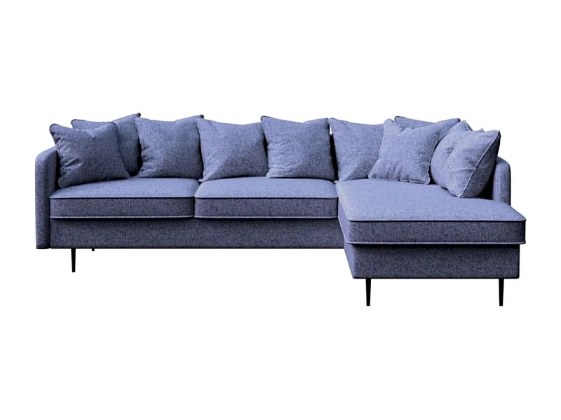 Esme chaise longue bank (rechts) - Marineblauw