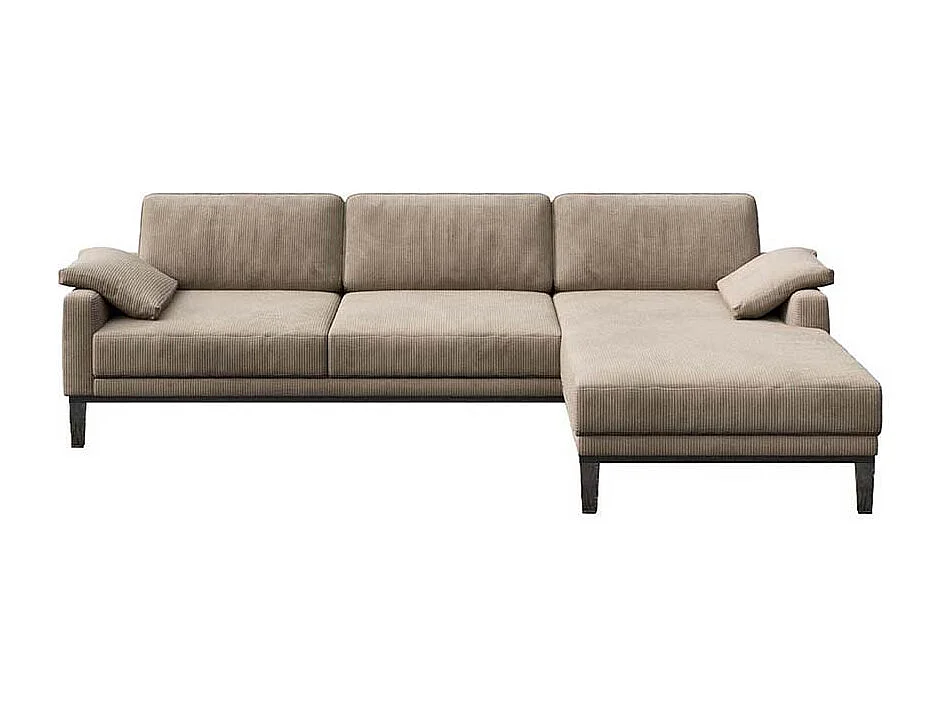 Musso chaise longue bank rechts beige