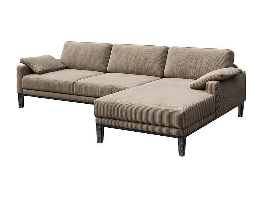 Musso chaise longue bank rechts beige