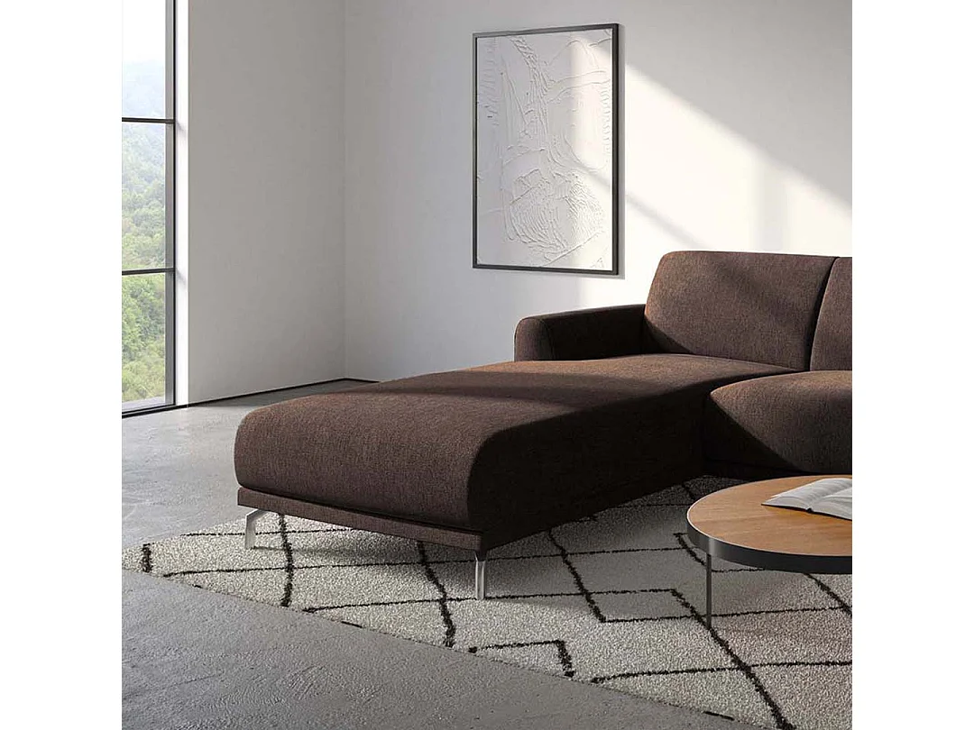 Puzo chaise longue bank links bruin