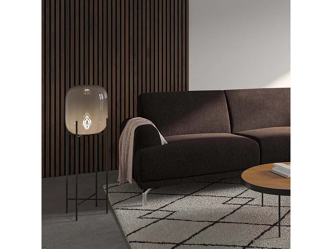 Puzo chaise longue bank rechts bruin