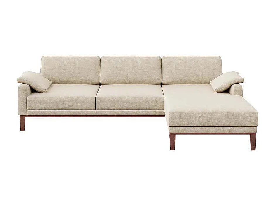 Musso chaise longue bank rechts beige
