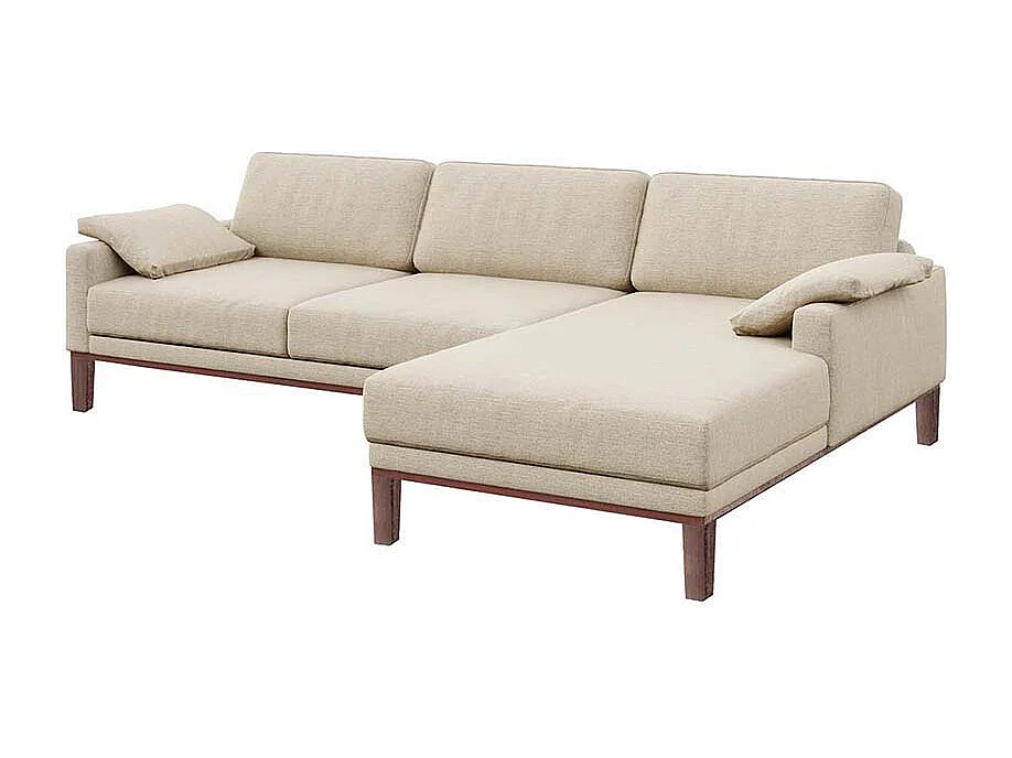 Musso chaise longue bank rechts beige