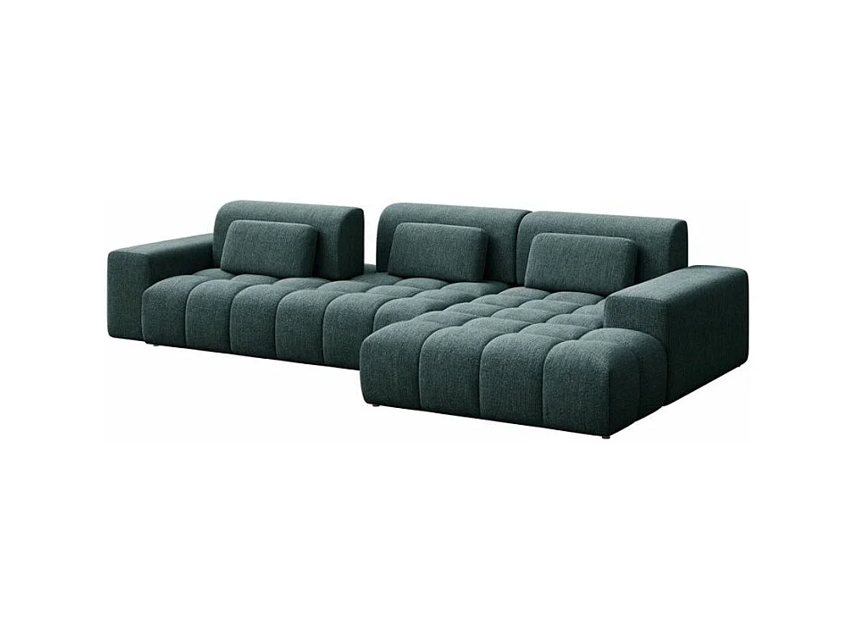 Canapé d'angle droit Chevi Ocean noise