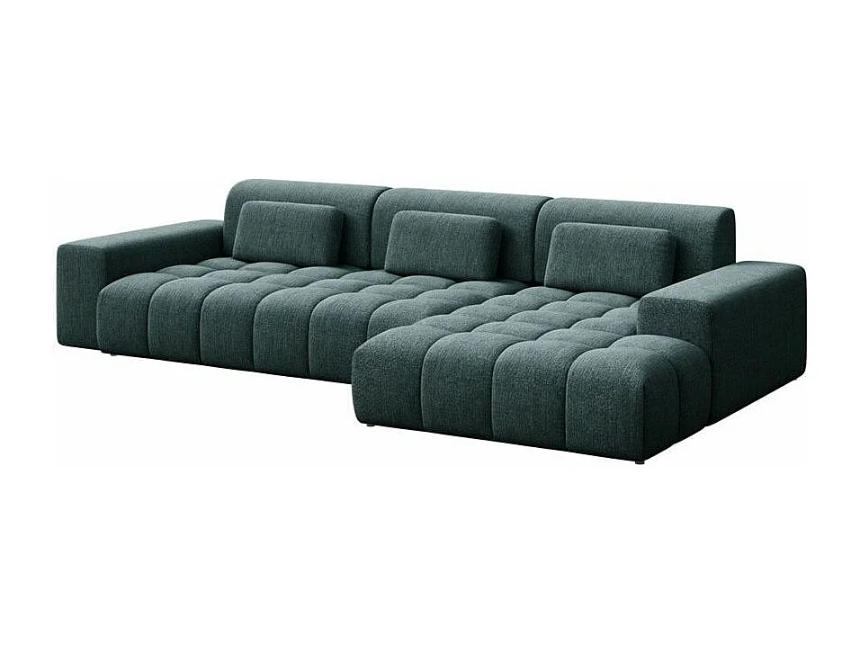 Canapé d'angle droit Chevi Ocean noise