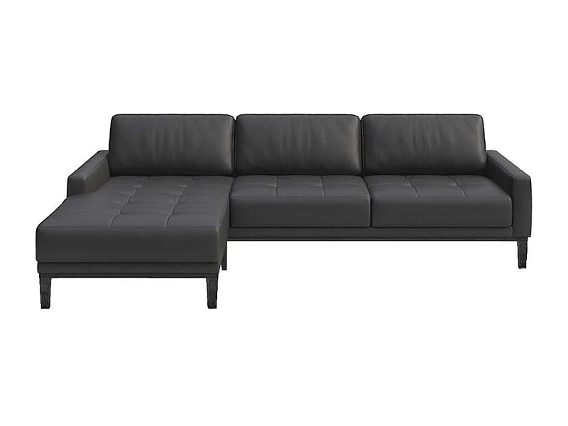 Musso chaise longue bank links schaduwgrijs