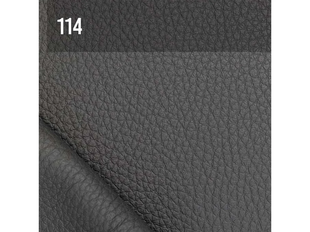 Mesonica Canapé d'angle droit en cuir naturel gris ombré