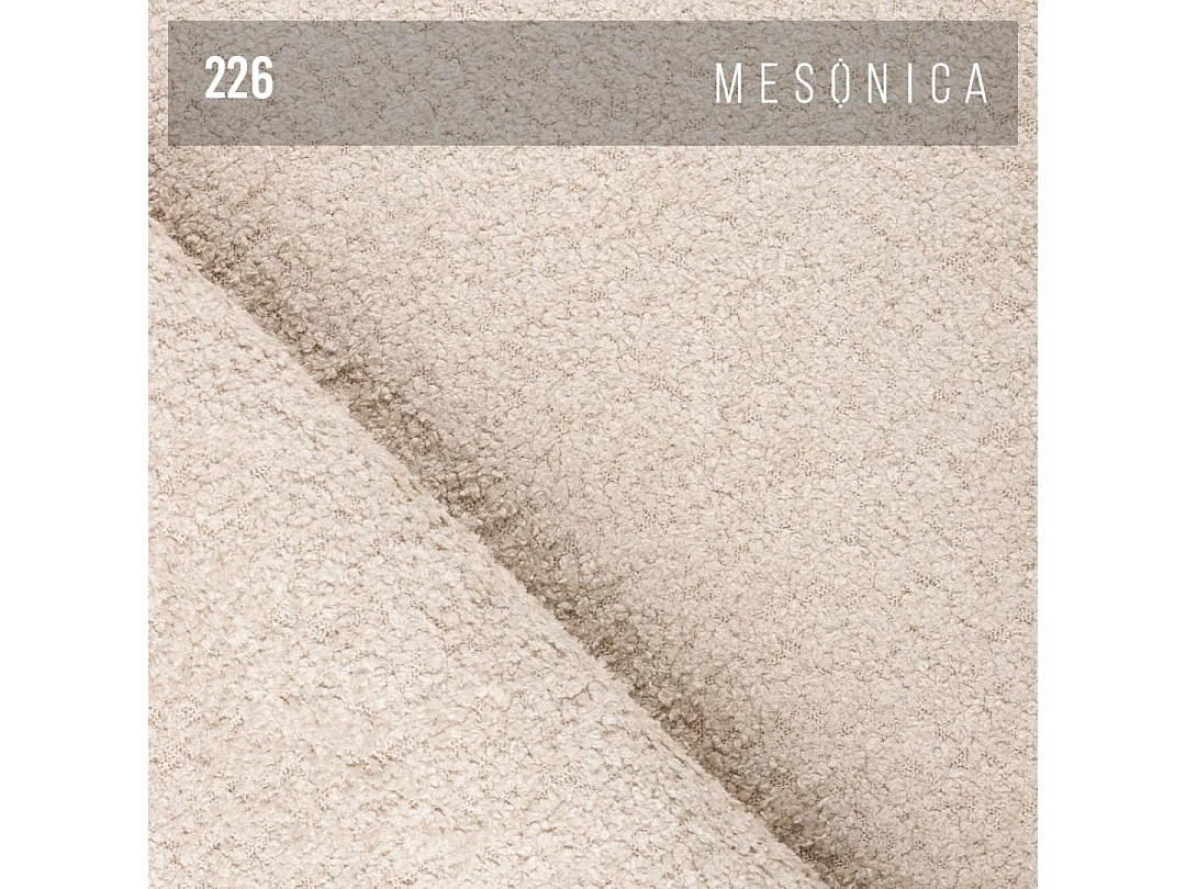 Canapé d'angle droit Chevi Beige