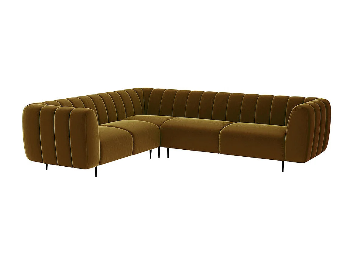 Canapé d'angle gauche Shel miel