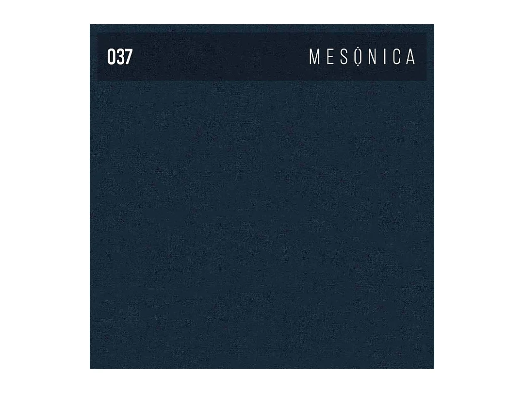 Canapé d'angle gauche Puzo bleu marine foncé