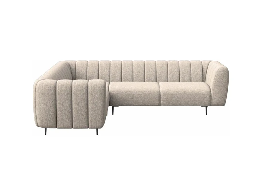 Shel chaise longue bank (links) - Beige