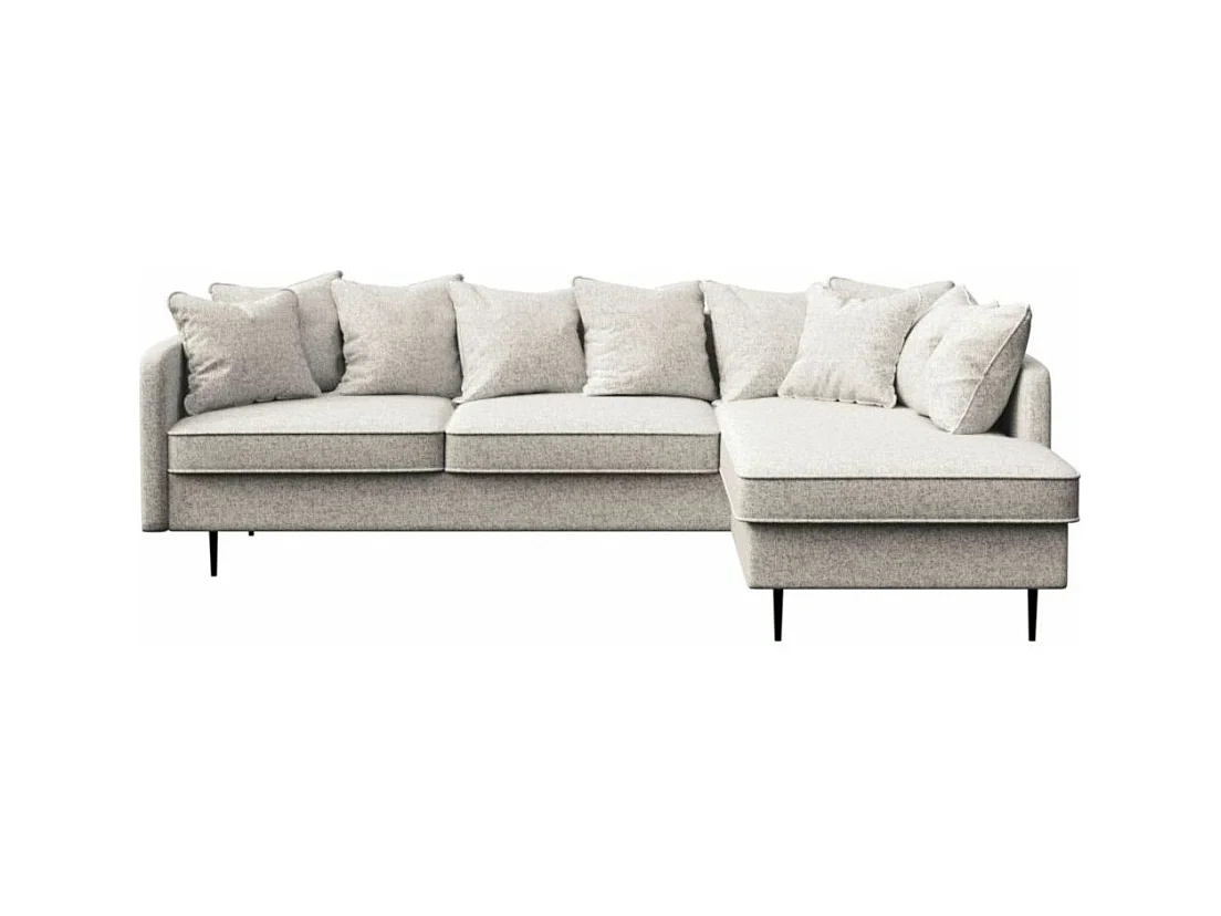 Esme chaise longue bank (rechts) - Lichtbeige