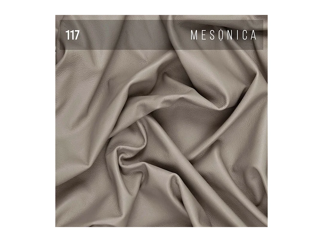 Canapé d'angle gauche matelassé Musso gris fossile