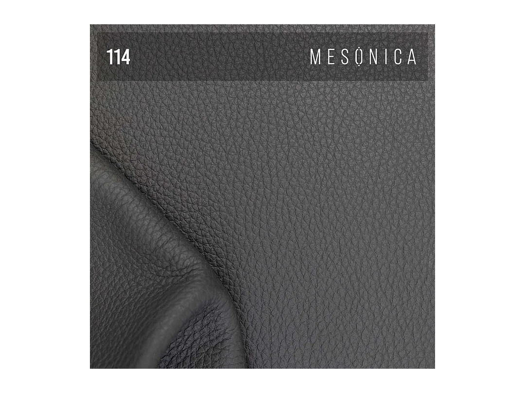 Canapé d'angle droit matelassé Musso ombre gris