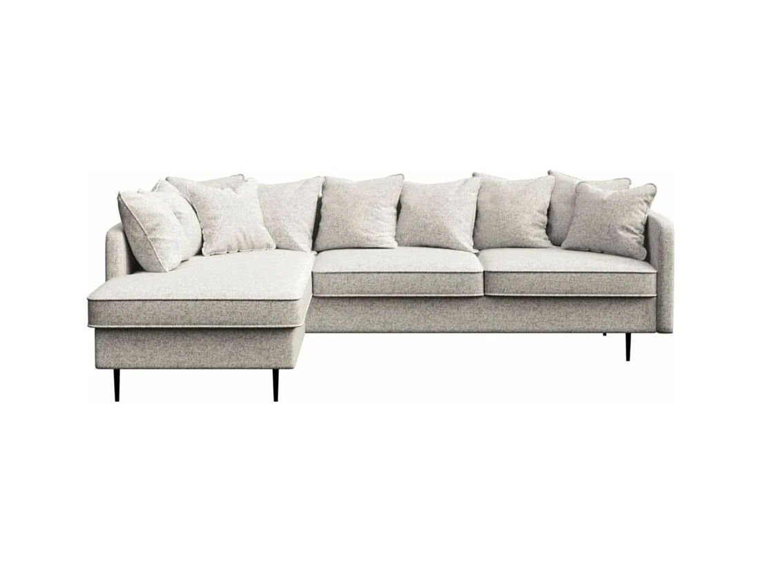 Esme chaise longue bank (links) - Lichtbeige