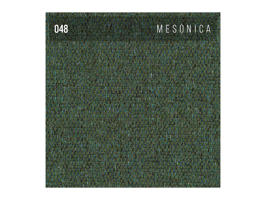 Canapé d'angle gauche Musso vert foncé