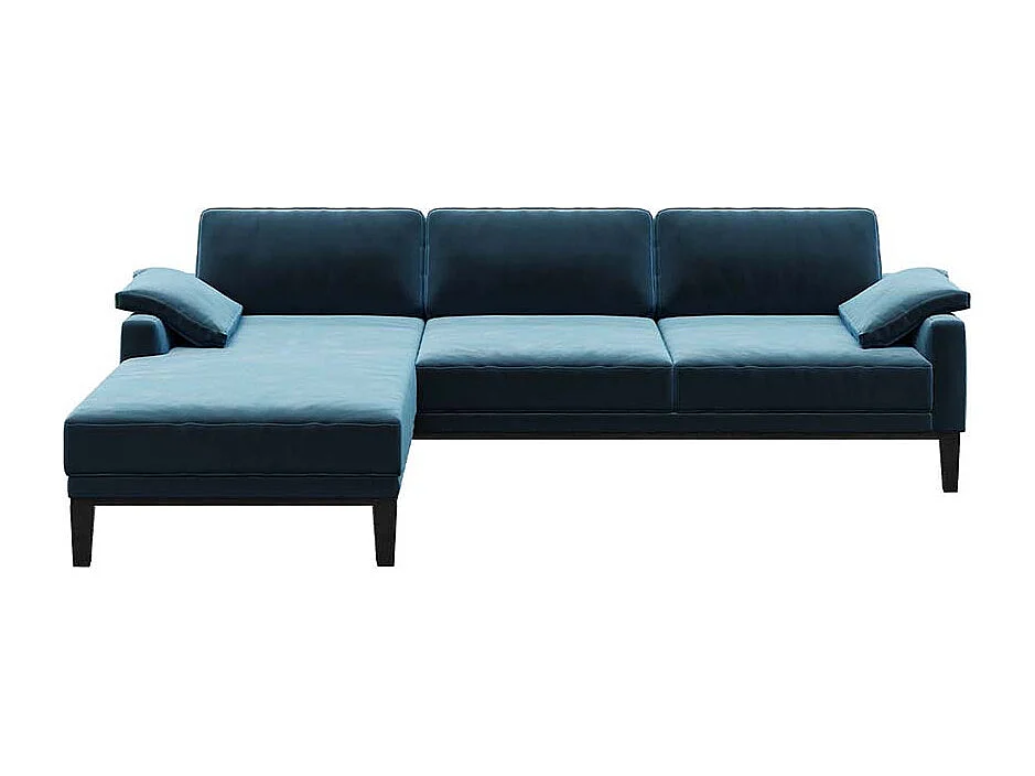 Musso chaise longue bank links blauw