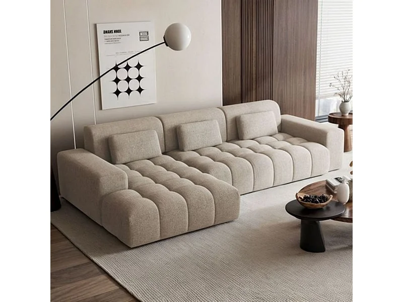 Chevi Beige Chaise longue bank links