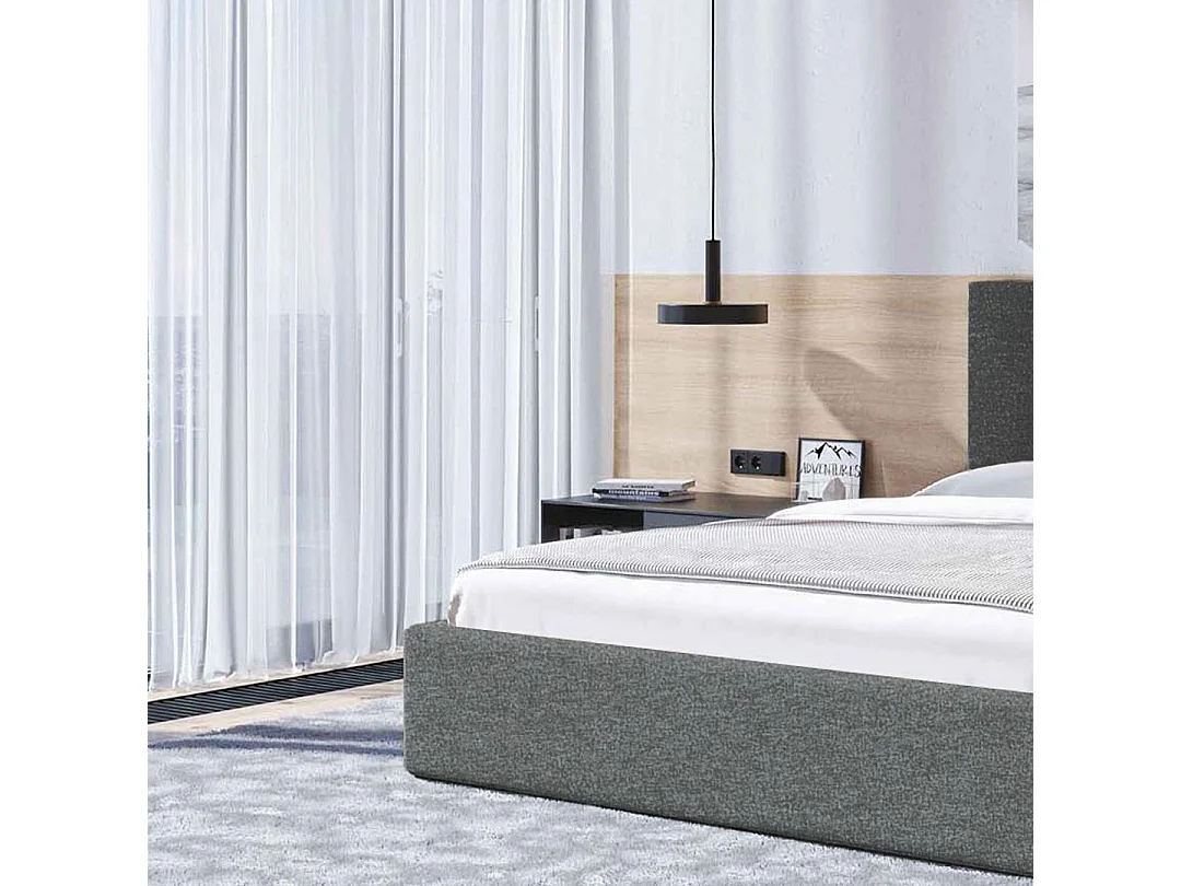 Lit Mesonica Bufo, anthracite 140x200