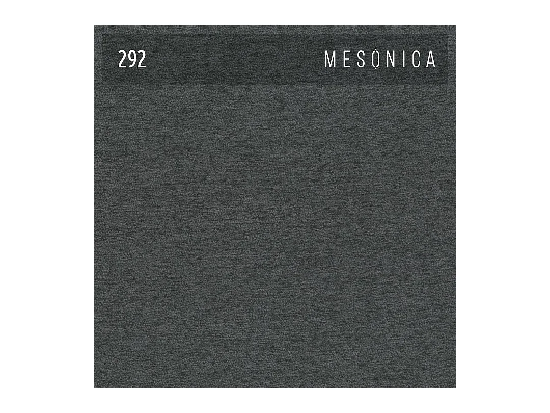 Lit Mesonica Bufo, carrés anthracite 140x200