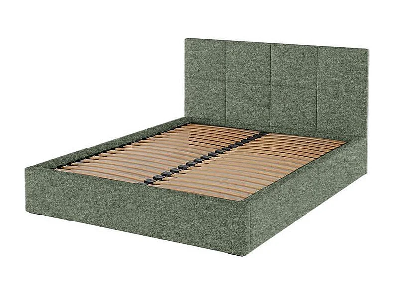 Lit Mesonica Bufo, carrés vert 160x200