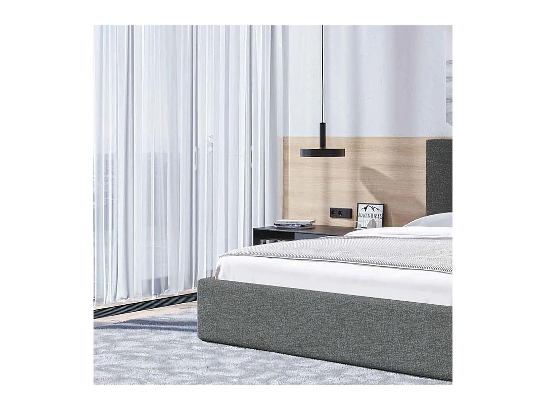 Lit Mesonica Bufo, anthracite 180x200