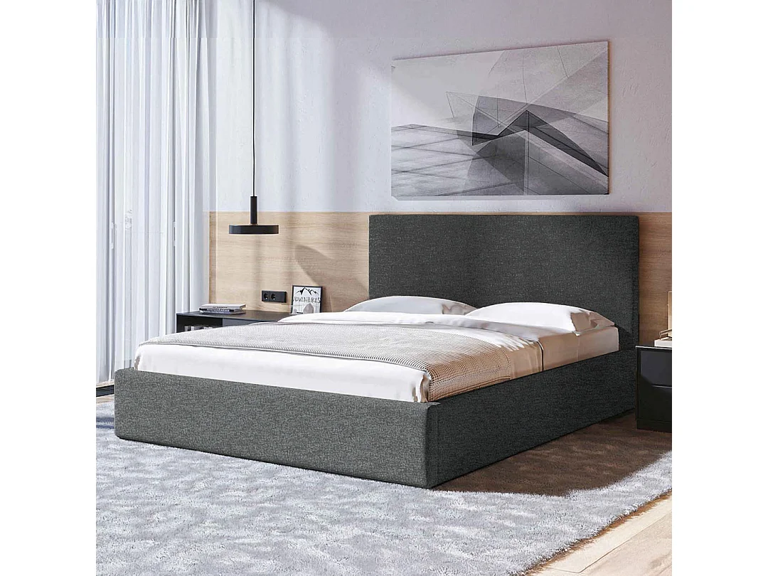 Lit Mesonica Bufo, anthracite 180x200