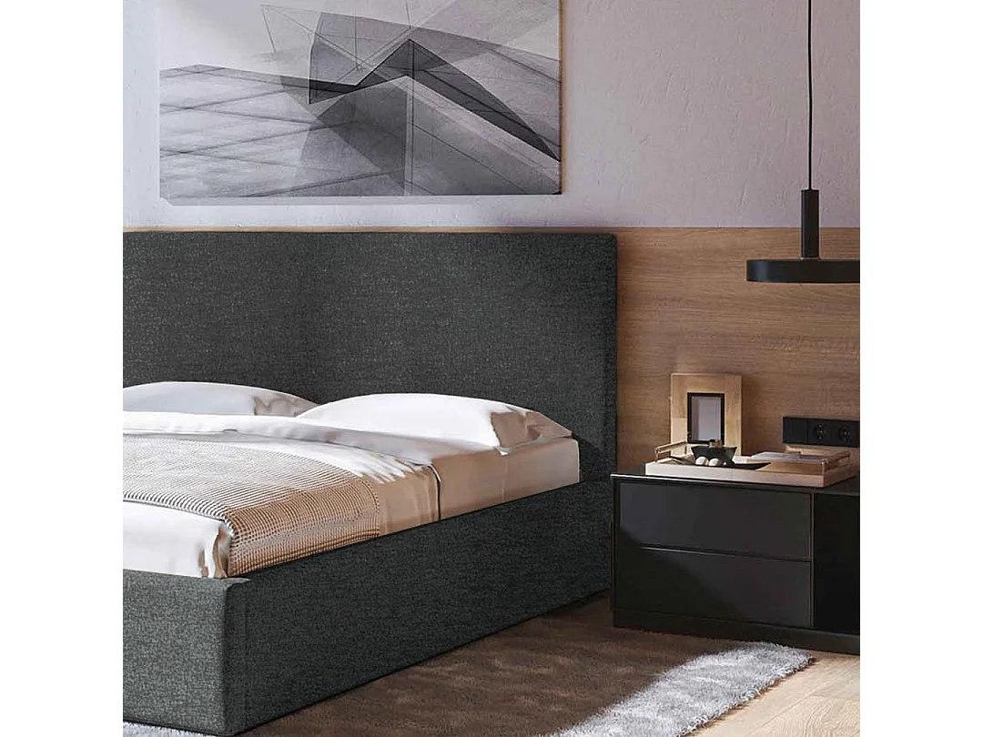 Lit Mesonica Bufo, anthracite 160x200