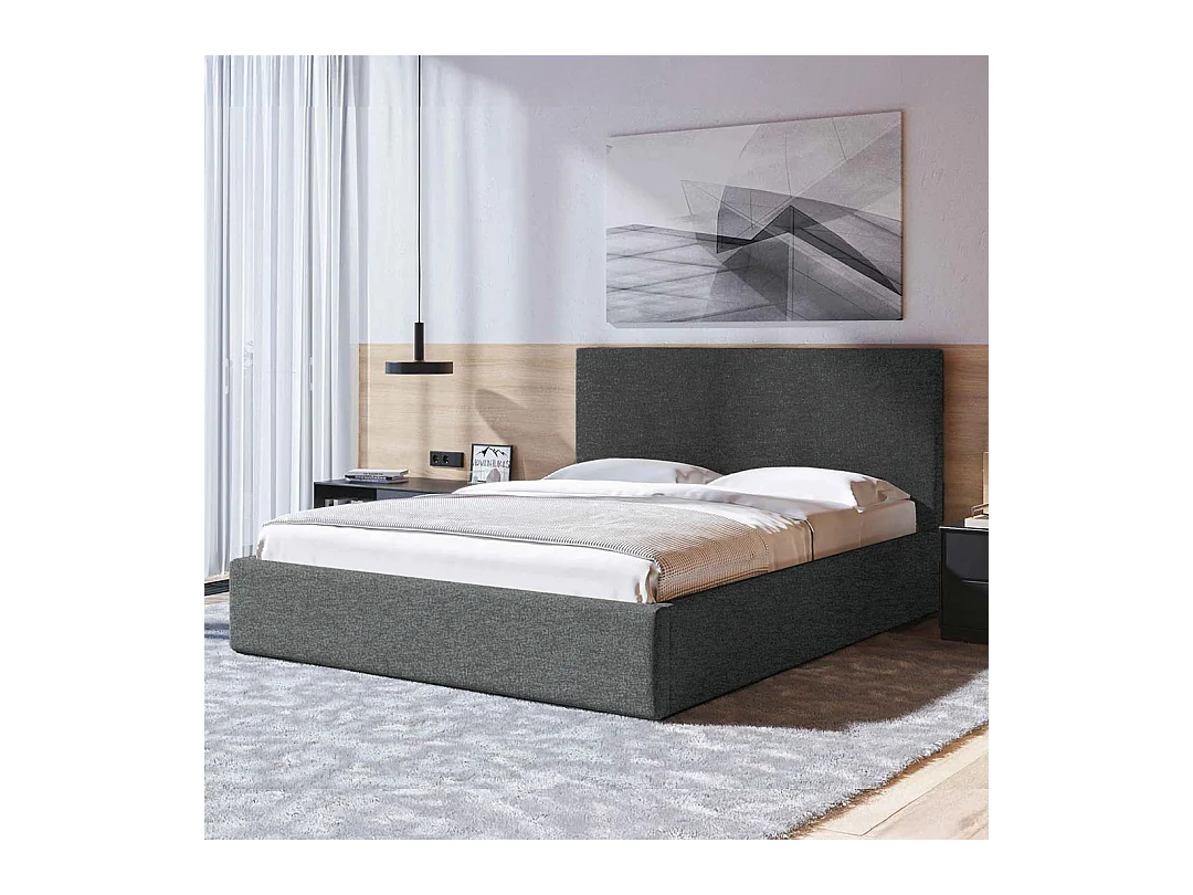 Lit Mesonica Bufo, anthracite 160x200