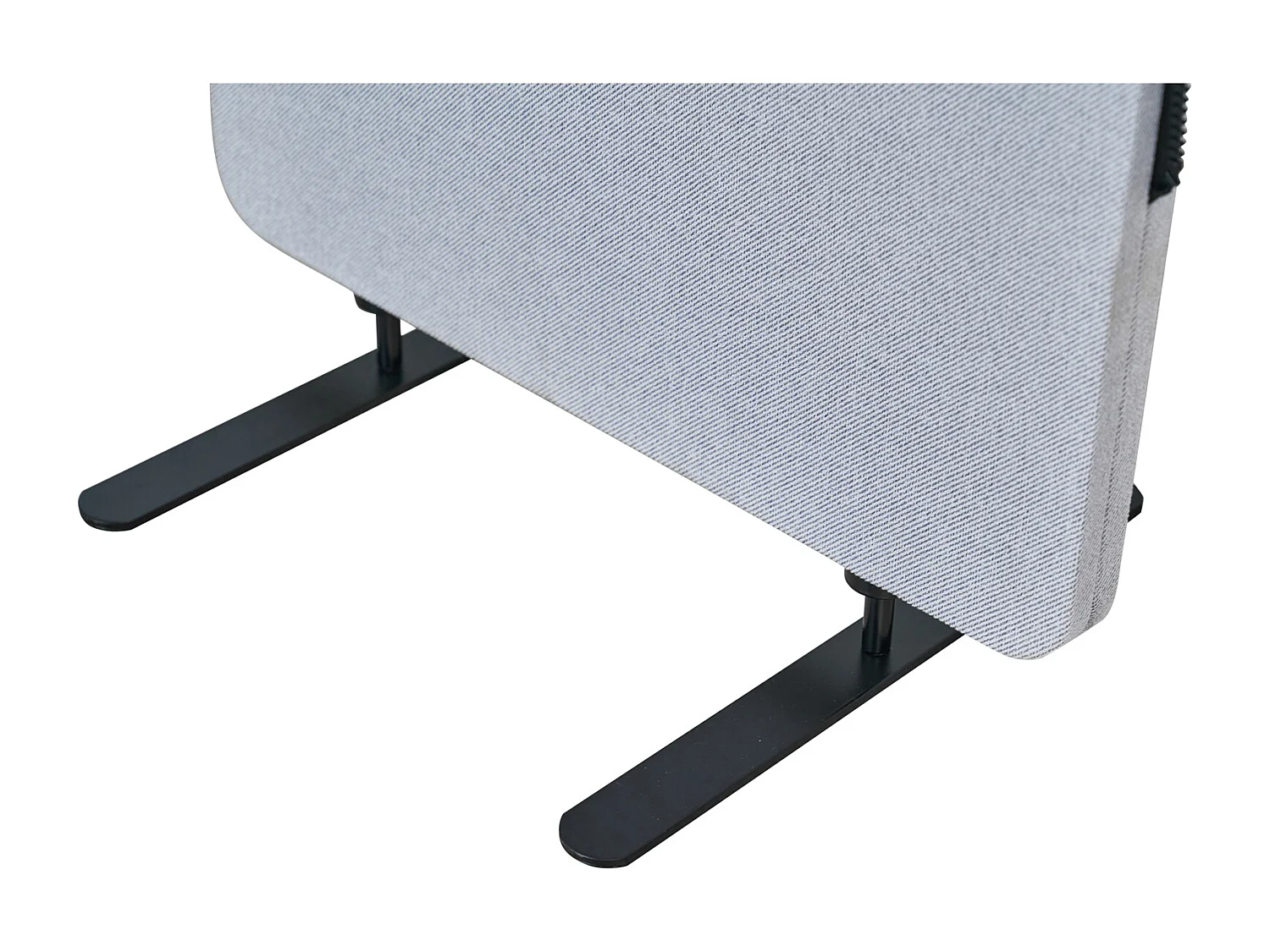 Cloison de séparation SVITA OTIS, paravent autoportant, gris clair