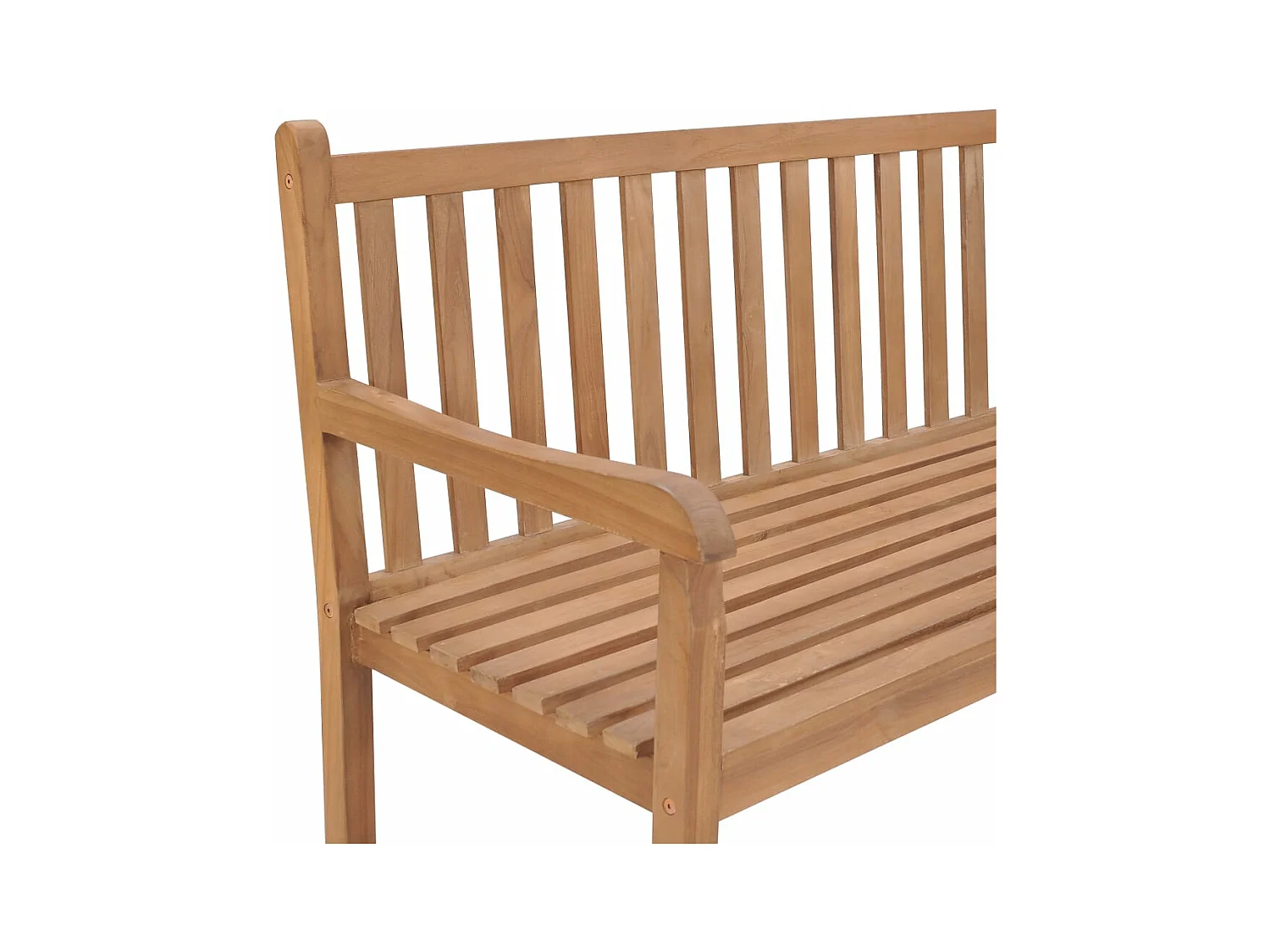 Banc d'angle de jardin 185x185x90 cm Bois de teck solide