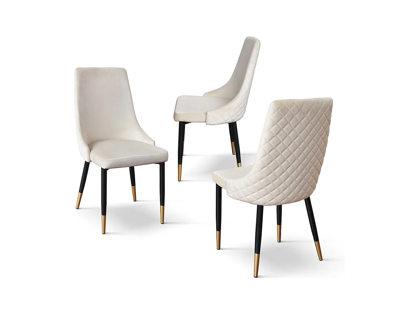 Sedia Cinzia set da 4 sedie beige