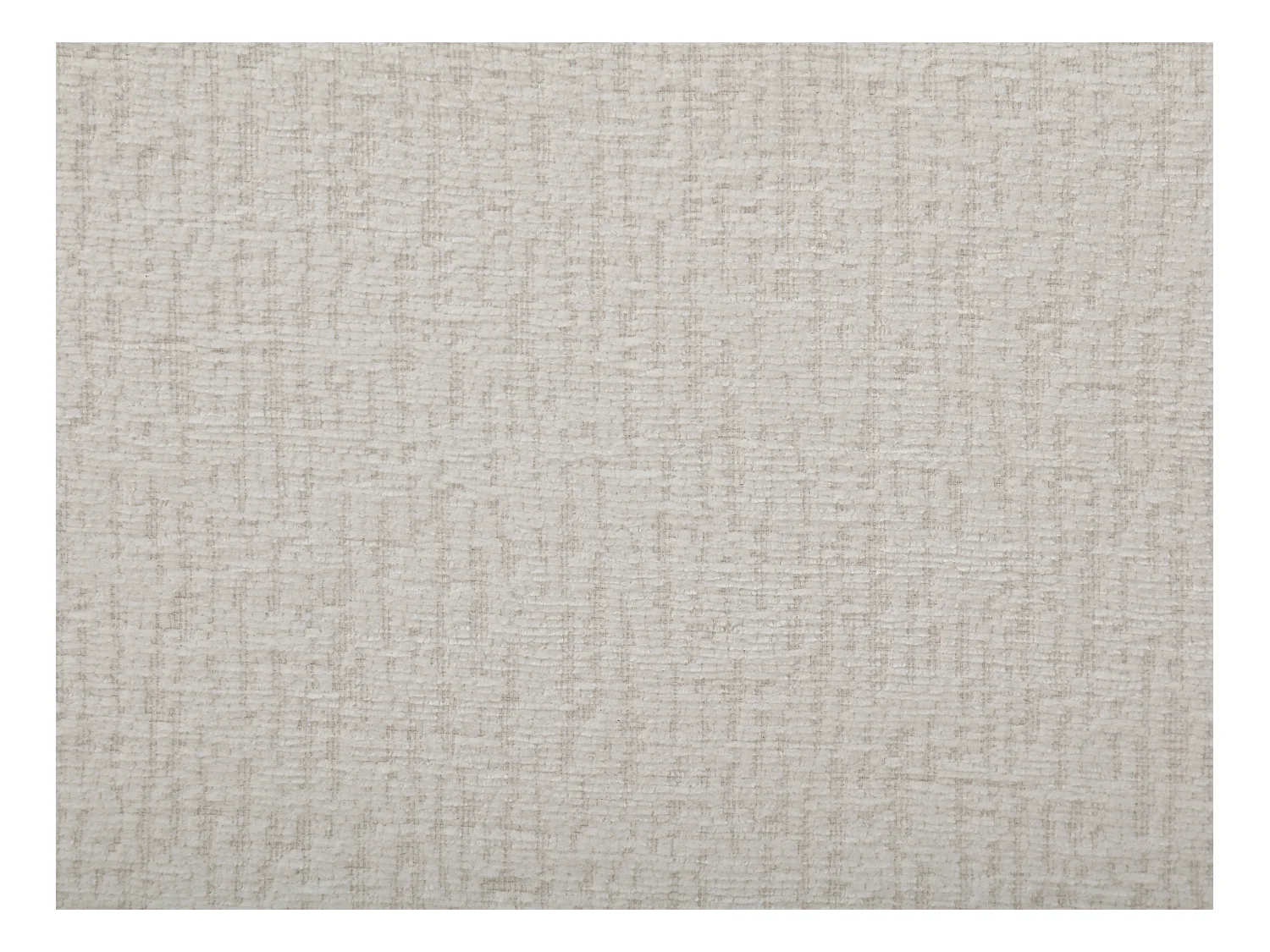 Canapé 4 places convertible en tissu chenille beige YOKIRA