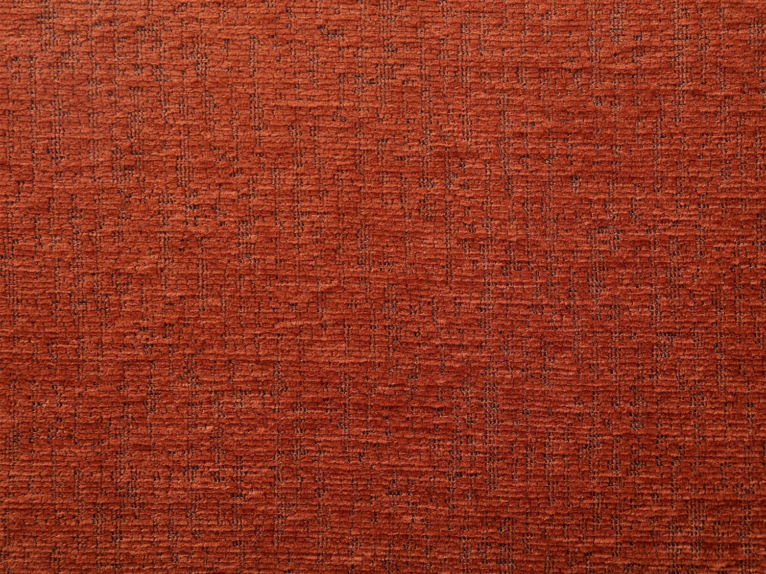 Bäddsoffa med 4 platser i terrakotta chenilletyg YOKIRA