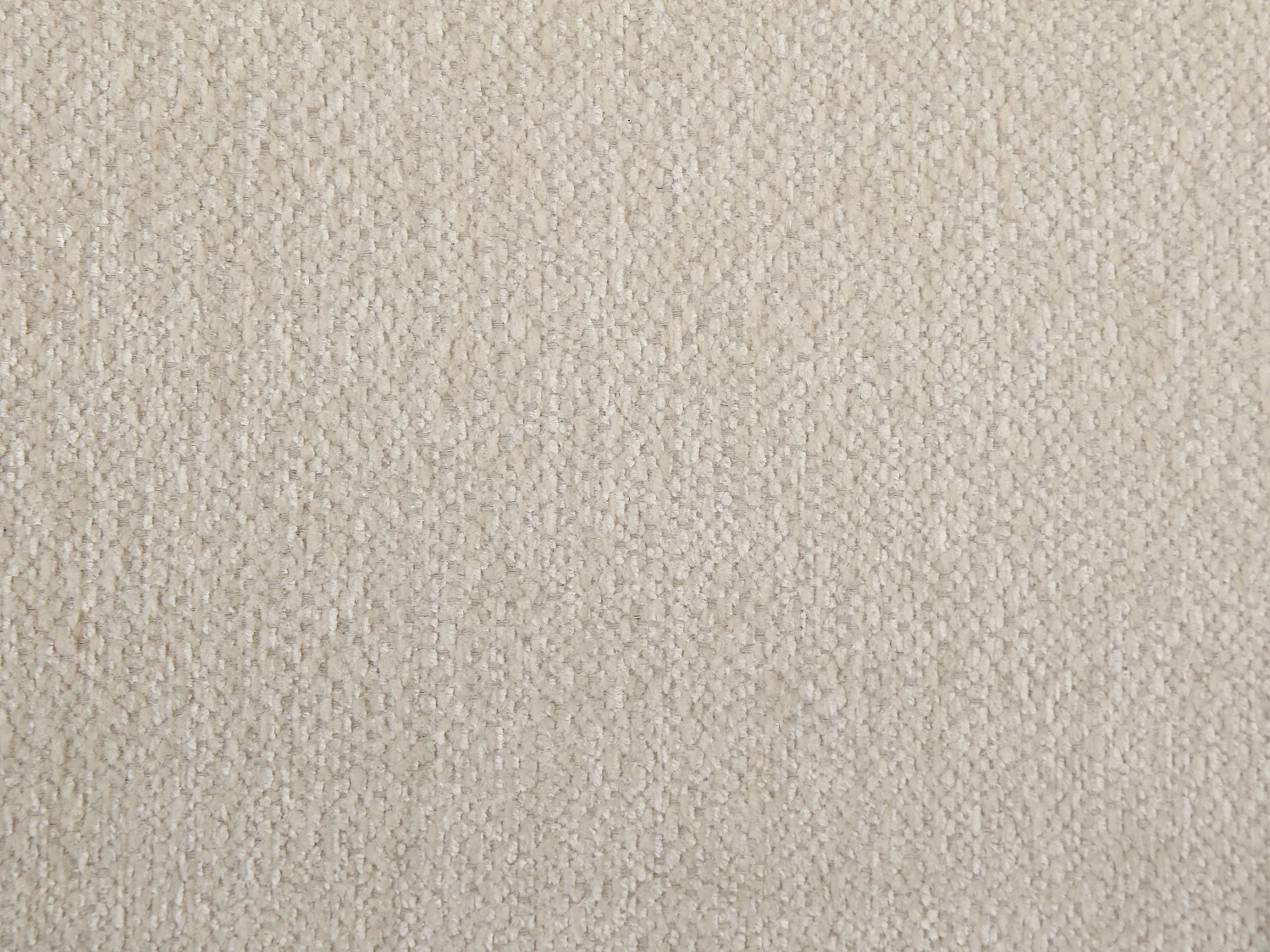 Fauteuil en tissu chenille beige TALIENA