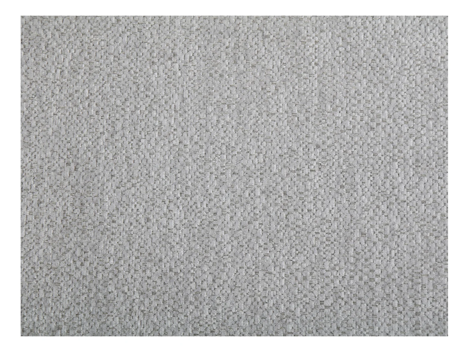 Fauteuil en tissu chenille gris TALIENA