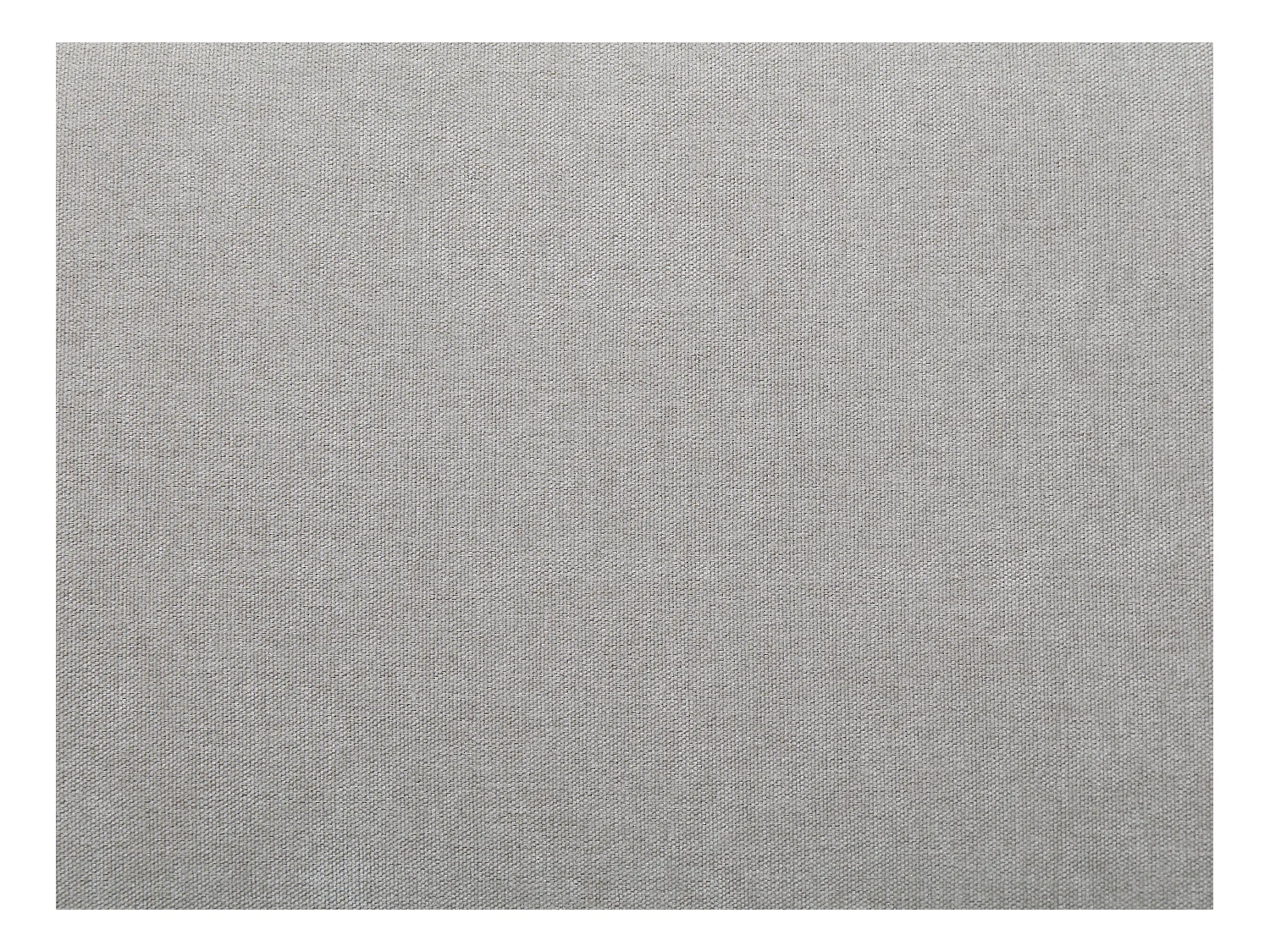 Canapé 2 places avec dossier relevable en tissu gris clair ARAVIO