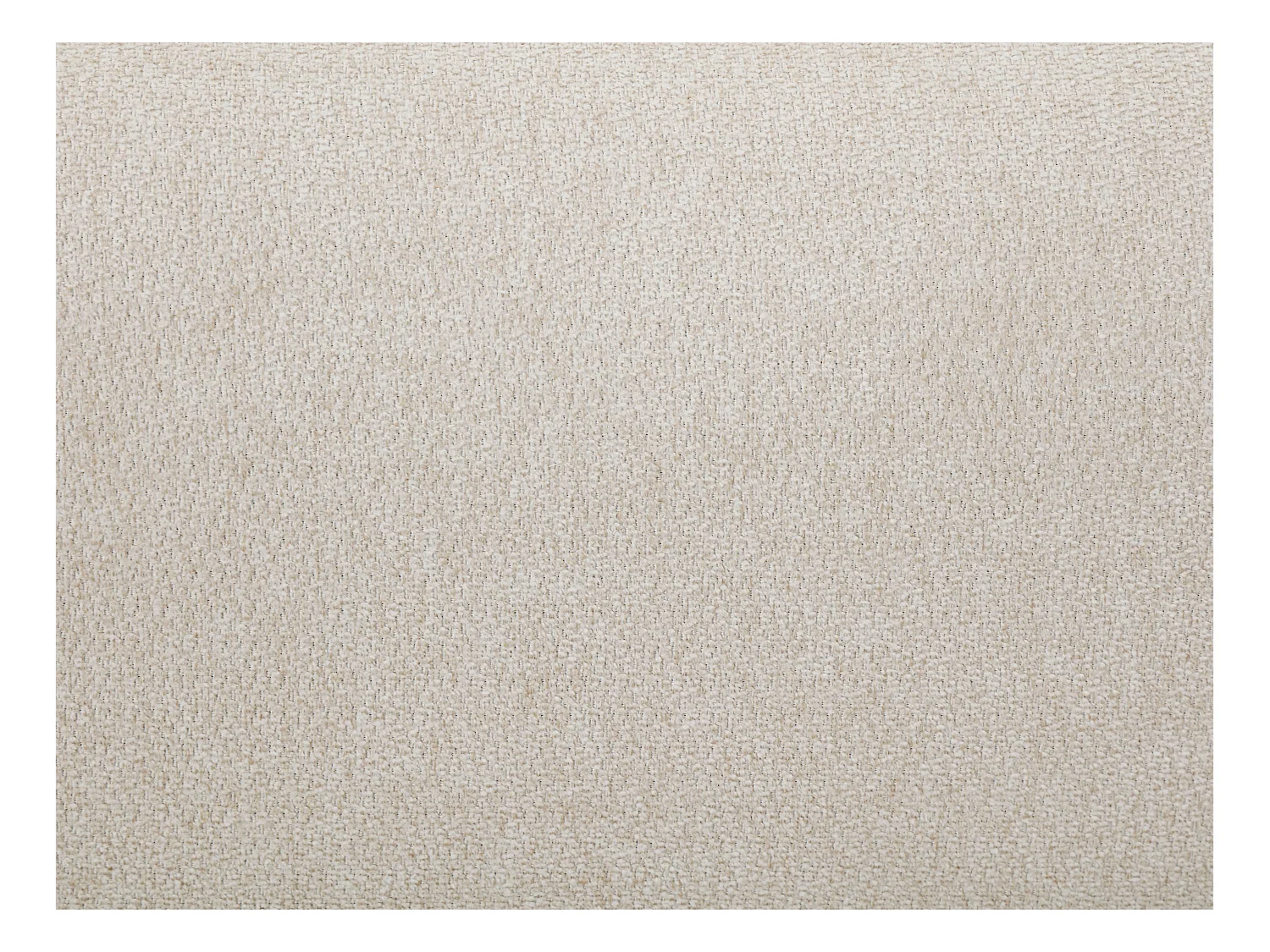 Canapé d'angle gauche convertible en tissu beige RAVIELA