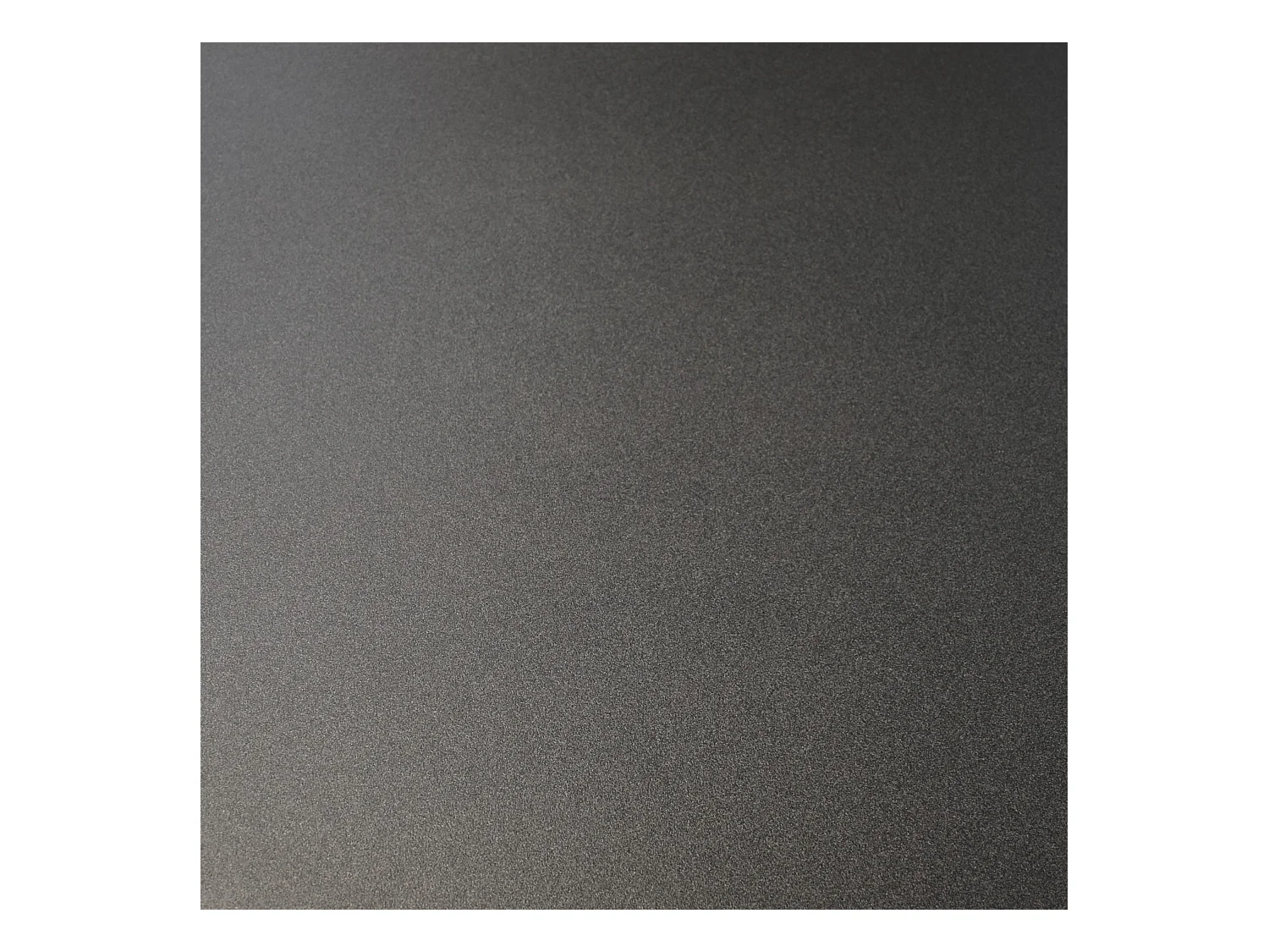 Tavolo allungabile Alexia Long, Top Ceramica Grigio Grafite, Gambe in Metallo Antracite, da 140cm a 200cm