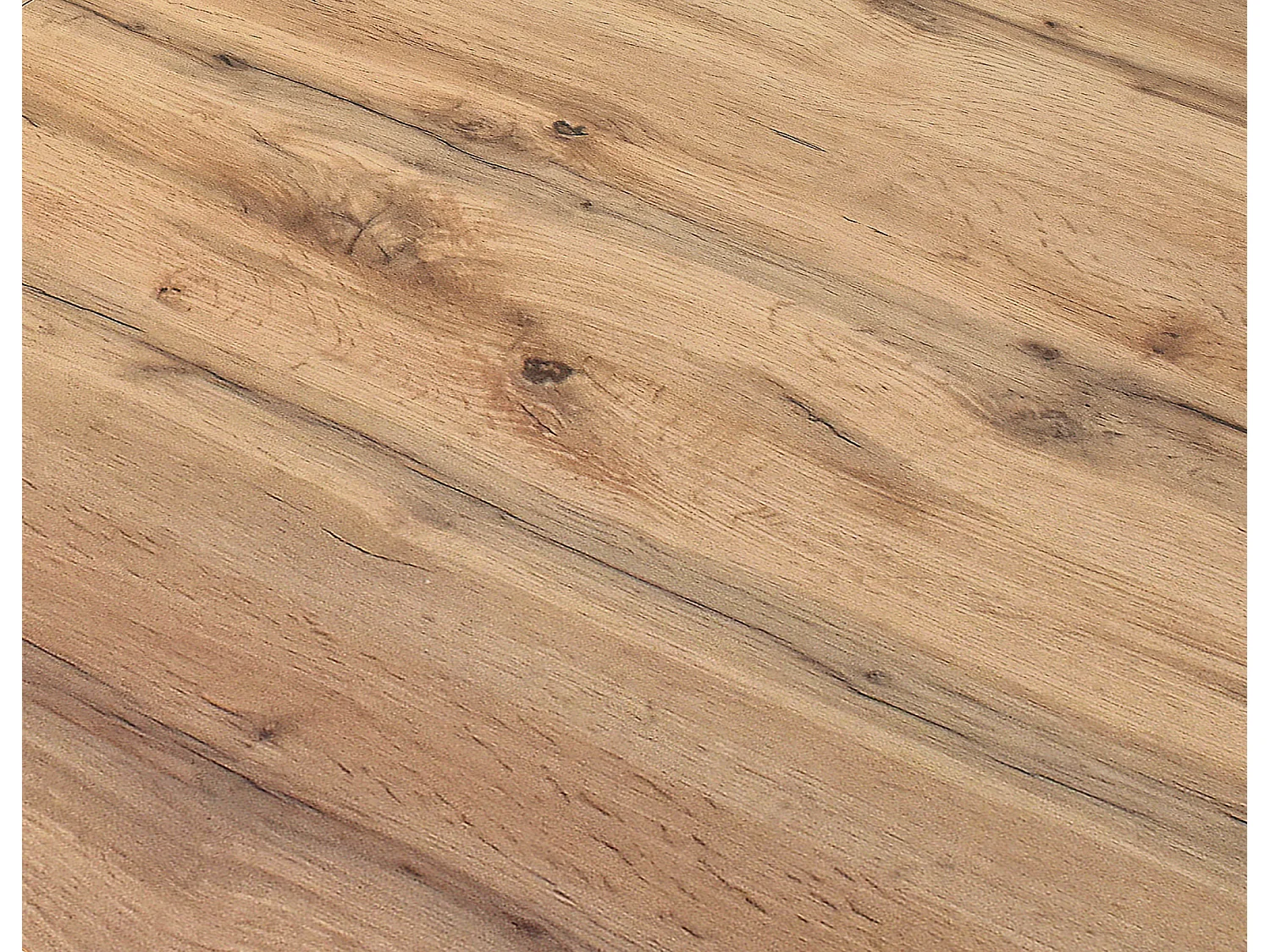 Tavolo Allungabile Bruno, Gambe Incrociate Nere, Tavolo Cucina, Tavolo Sala Da Pranzo, Tavolo Estensibile, Rovere rustico, 95x90x75.5 cm