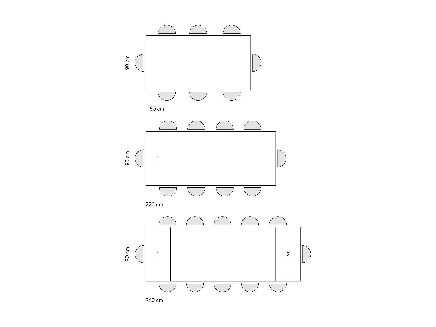 Tavolo allungabile Cesare,Piano in ceramica bianco arabesco, gambe in metallo bronzo a X, 180x90 cm