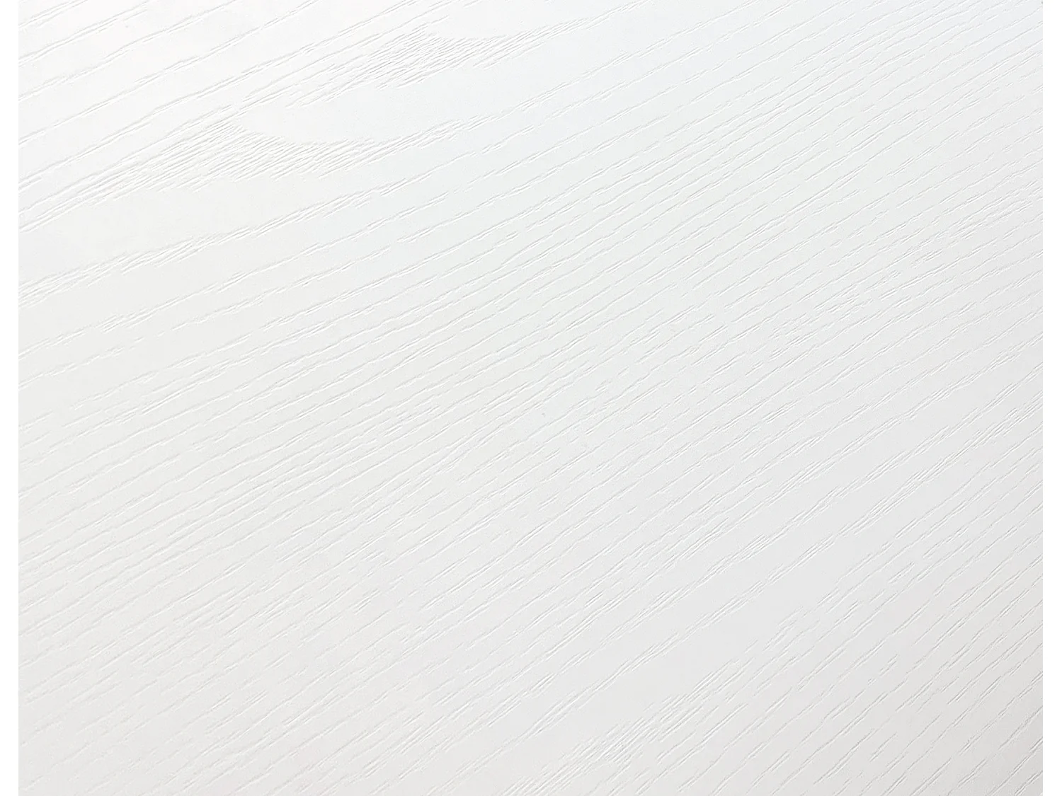 Tavolo Allungabile Ariel, Gambe Incrociate Nere, Bianco Frassinato, Tavolo Cucina, Tavolo Sala Da Pranzo, Made in Italy, 95x90x75,5 cm