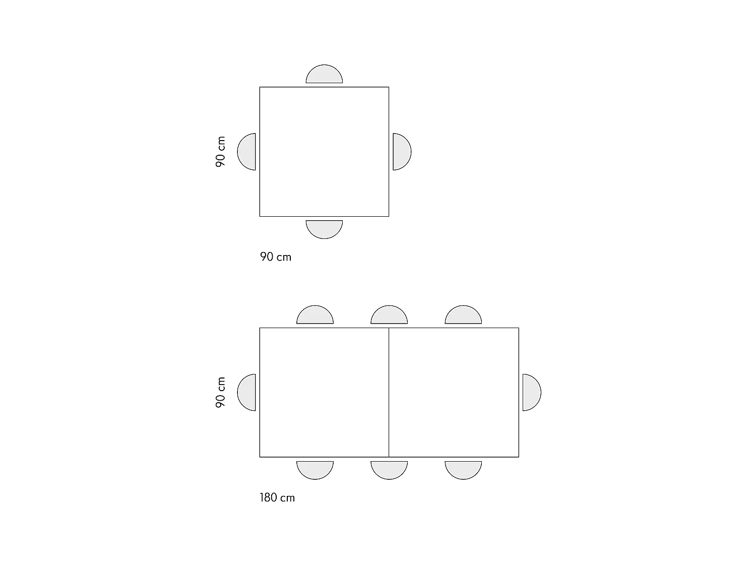 Tavolo allungabile Giuliano, Rovere Rustico, Nobilitato melaminico, Made in Italy, Basamento Nero, 90 x 90 x 76,5 cm