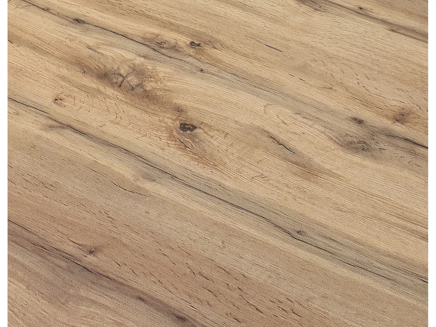 Tavolo Allungabile Gabri, Gambe Incrociate Shangay rotondo, Made in Italy,Basamento nero, Rovere rustico