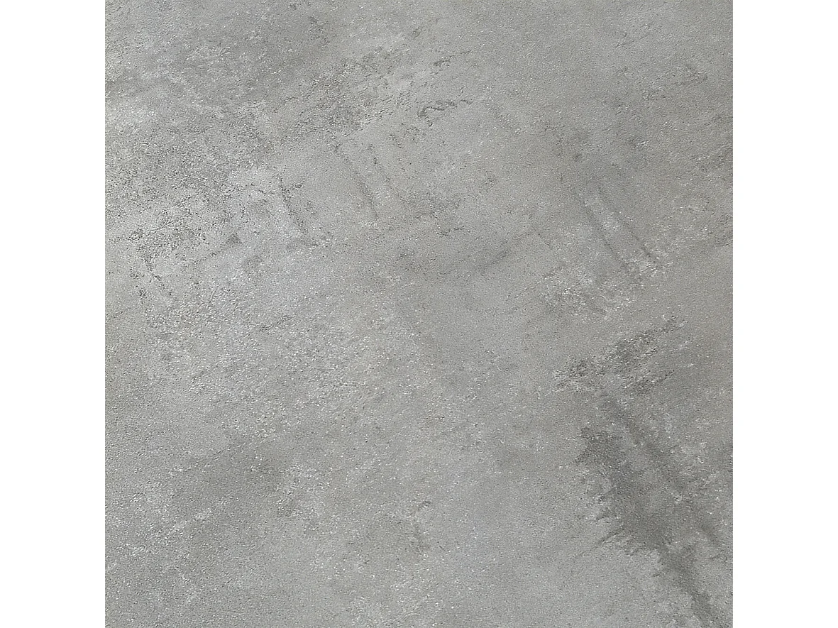 Tavolo Consolle Allungabile con porta prolunghe Marie, Grigio Cemento, Made in Italy, da 45 a 300 cm