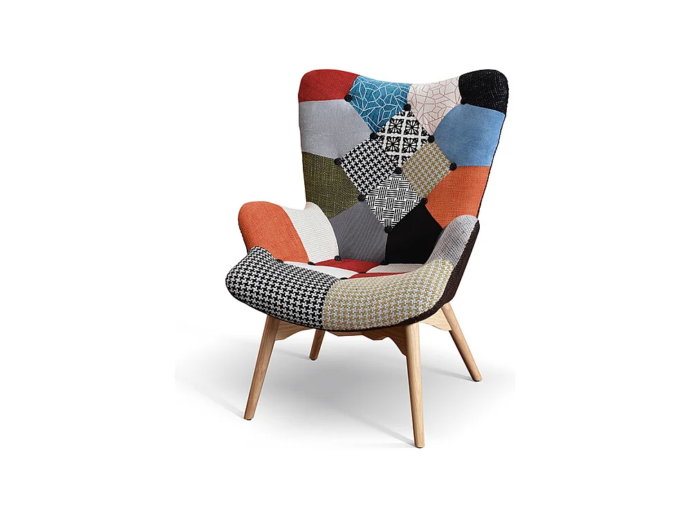 Poltrona Arlecchino multicolore set da uno