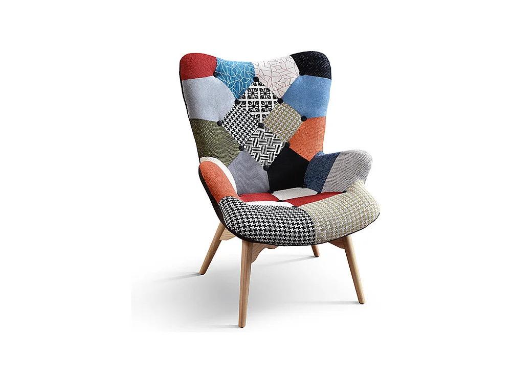 Poltrona Arlecchino multicolore set da uno