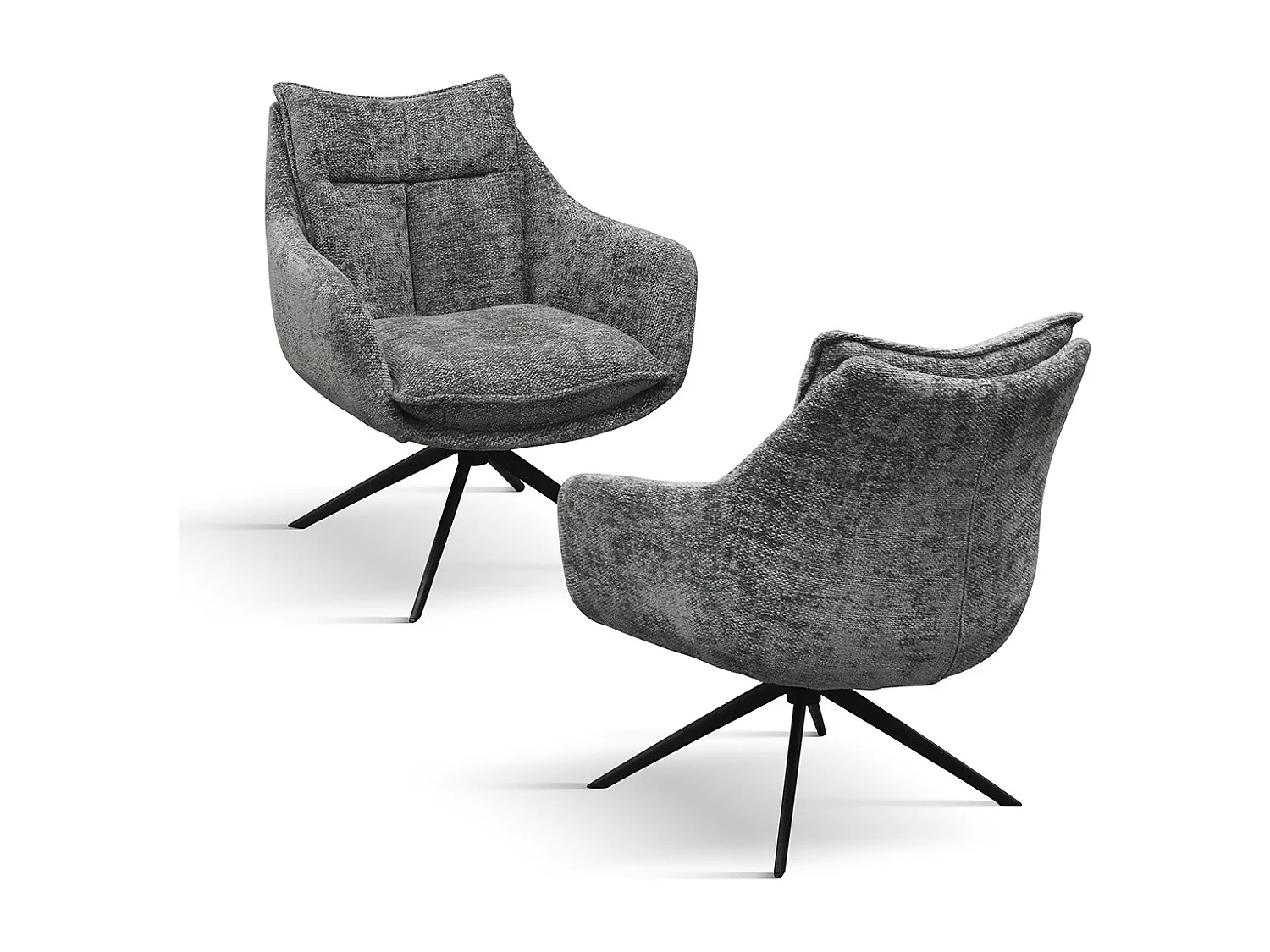 Poltrona Vittoria Grigia set da uno