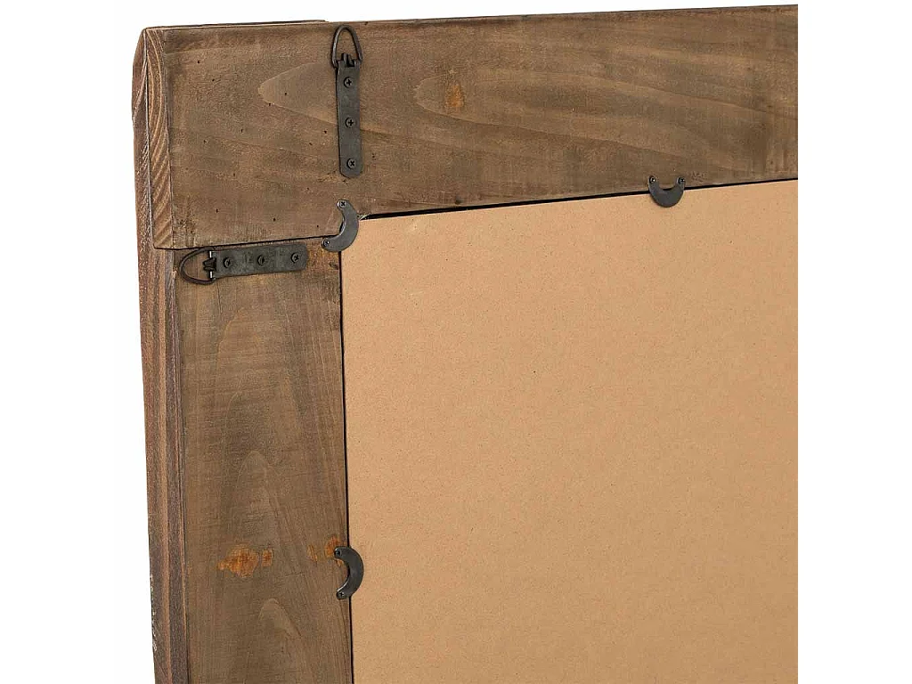 Espelho em madeira 120x76x04h cm